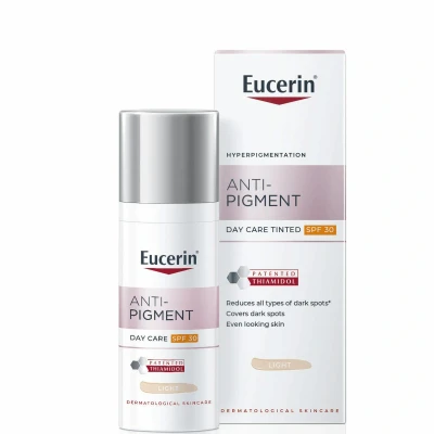 Image of Eucerin Anti Pigment Tinted Day Cream SPF30 Light 50ml