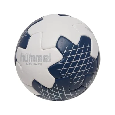 Image of Hummel Hmlstar Match Unisex Handball, Size: 2, Off white/marine/silver