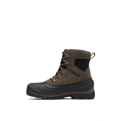 Image of Sorel Buxton LACE WP Laceup ankle boots, Men&#039;s, Size: 7.5, Major/black Leather/synthetics