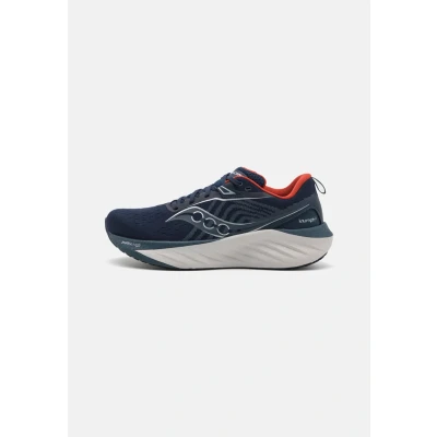 Image of Saucony Triumph 22 Road running shoes, Men&#039;s, Size: 6, Navy/dusk Textile/synthetics
