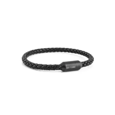 Image of Akitsune Silva Bracelet blackblack, Men&#039;s, Size: 7,48&#039;&#039;, black