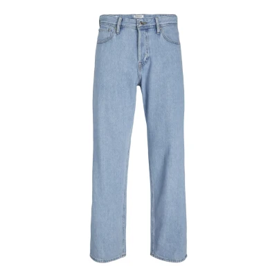 Image of Jack &amp; Jones Jjieddie Jjoriginal Relaxed fit jeans, Men&#039;s, Size: 29x30, Blue denim