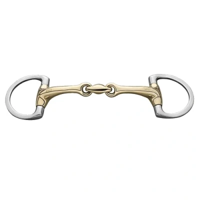 Image of Sprenger dynamic RS double jointed Eggbutt pony bit 14mm