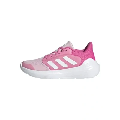 Image of adidas Performance Tensaur Road running shoes Clear pink cloud white pulse magenta for kids, Size: 3,
