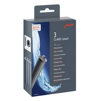 Image of Jura 24233 Claris Smart+ Filter Cartridge Set of 3, Plastic, Black
