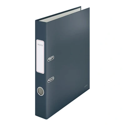Image of Leitz Lever Arch File, 350 Sheet Capacity, 50 mm Spine, Cosy Range, A4, Velvet Grey, 10620089