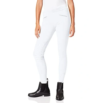 Image of HKM Riding Leggins Starlight with Silicone Knee Edging