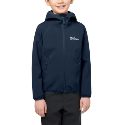 Image of Jack Wolfskin Fourwinds Unisex Children&#039;s Softshell Jacket