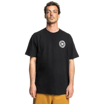 Image of DC Shoes Corpo Unisex Print Tshirt, Size: Small, Black