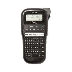 Image of Brother PT H110 Label Printer P Touch Labeller QWERTY Keyboard Handheld
