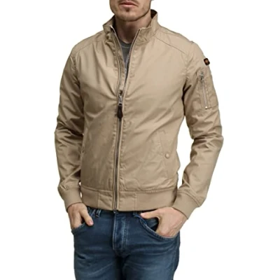 Image of Schott Kenny Summer jacket, Men&#039;s, Size: 3XL, Sand