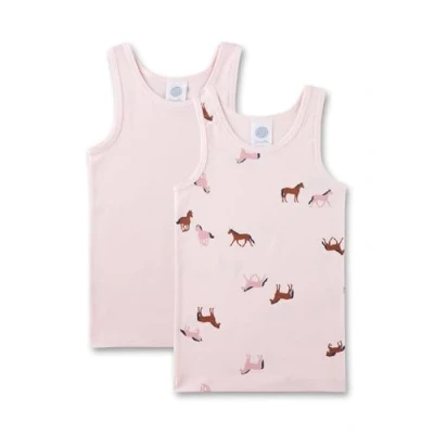Image of Sanetta 2 PACK Undershirt for kids, Size: 2y, Rosa
