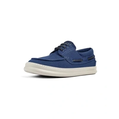 Image of Camper Runner FOUR Boat shoes, Men&#039;s, Size: 9, Blue Leather and textile
