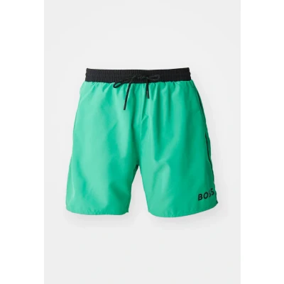 Image of BOSS Starfish Swimming shorts, Men&#039;s, Size: Medium, Bright green