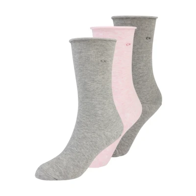 Image of Calvin Klein Underwear Repeat LOGO Sneaker 2 PACK Socks, Women&#039;s, Size: 4 7, Oxford