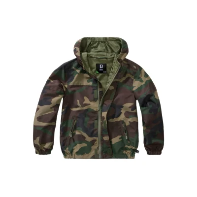 Image of Brandit Kinder KIDS Frontzip Light jacket for kids, Size: 15 16y, Woodland