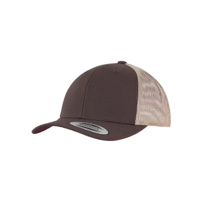 Image of Flexfit Trucker Cap, Size: One Size, Brn/khaki