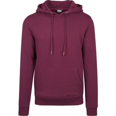 Image of Urban Classics Basic Hoodie, Men&#039;s, Size: Small, Port