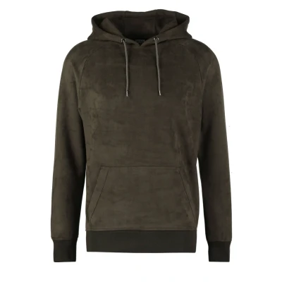 Image of Urban Classics Hoodie, Men&#039;s, Size: Small, Olive