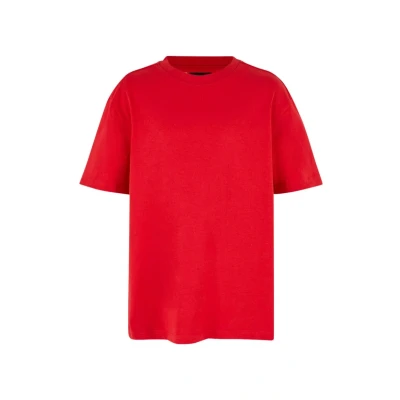 Image of Urban Classics Heavy Oversized Basic Tshirt for kids, Size: 9 10y, Cityred