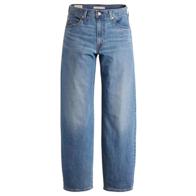 Image of Levi&#039;s Baggy DAD Relaxed fit jeans, Women&#039;s, Size: 31x34, Blue denim