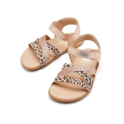 Image of Gioseppo Drammen Sandals for kids, Size: 21, Oro rosado shoes