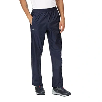 Image of Regatta Mens Pack It Outdoor Waterproof Over Trousers