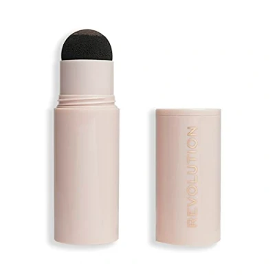 Image of Makeup Revolution Brow Powder Stamp and Stencil Kit (Various Shades) Dark Brown
