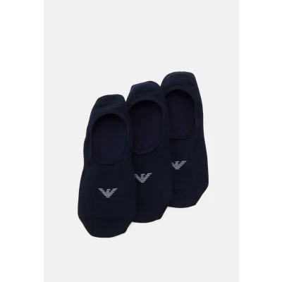 Image of Emporio Armani 3 PACK Socks, Men&#039;s, Size: S/M, Marine