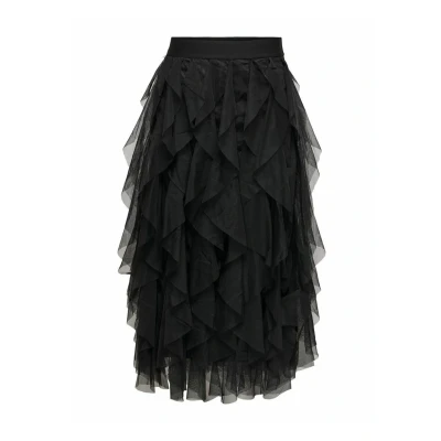 Image of ONLY Onlsky Skirt Aline skirt, Women&#039;s, Size: XS, Black