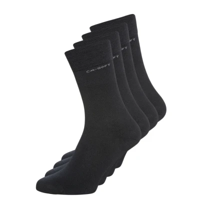 Image of camano SOFT WOOL 4 PACK Socks, Size: 6 8, Navy