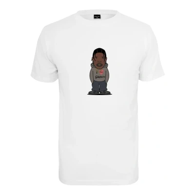 Image of Mister Tee Texas Sketch Print Tshirt, Men&#039;s, Size: Large, White
