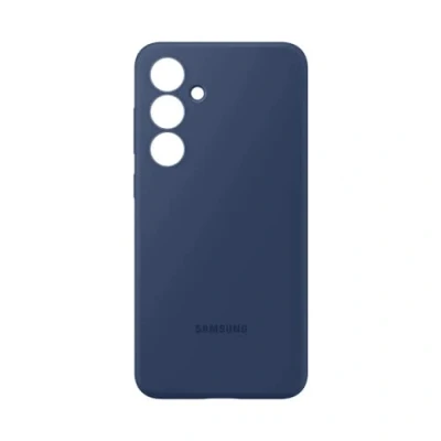 Image of Samsung Silicone Back Cover Blue Galaxy S24 FE