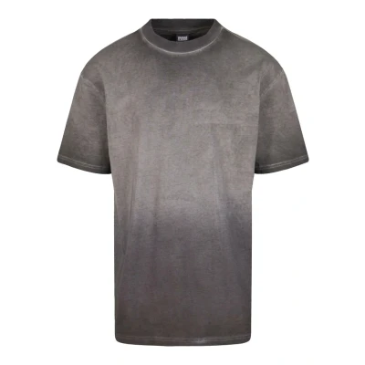 Image of Urban Classics SUN Bleached Basic Tshirt, Men&#039;s, Size: Large, Black
