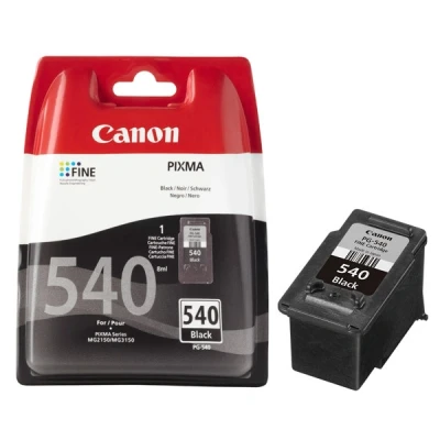 Image of Canon PG 540 Genuine Black Ink Cartridge PIXMA Printer Compatible
