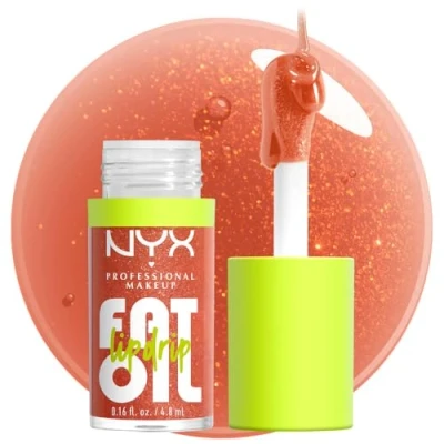 Image of NYX Professional Makeup Fat Oil Lip Drip Gloss 4.8ml (Various Shades) FOLLOW BACK