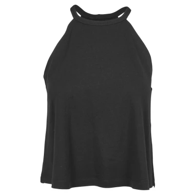 Image of Urban Classics Women&#039;s Halterneck Tank Top, Black (Black 00007), XXL
