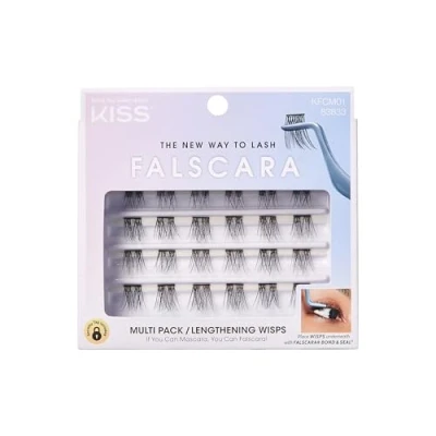 Image of Kiss Falscara Eyelash Wisp Multi 01 Lengthening