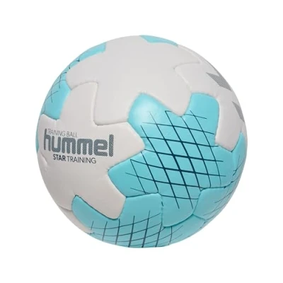 Image of Hummel Hmlstar Training Unisex Handball, Size: 2, Off white/light blue/marine