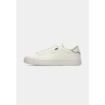 Image of JACK &amp; JONES Men&#039;s Outer Material Insole Polyester, Polyurethane Lining, 100% Sole Rubber Sneaker, White, 7 UK