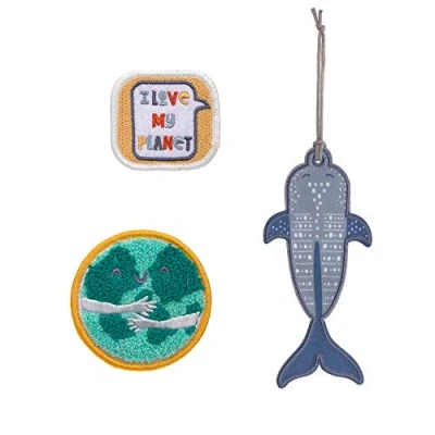 Image of Lässig Pendant and Patch Set/School Patches Set, Planet, Standard Size, Daypack