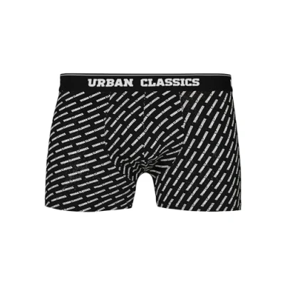 Image of Urban Classics 5 PACK Pants, Men&#039;s, Size: XXL, Brgd/dblu+wht/blk+wht+logo+blk