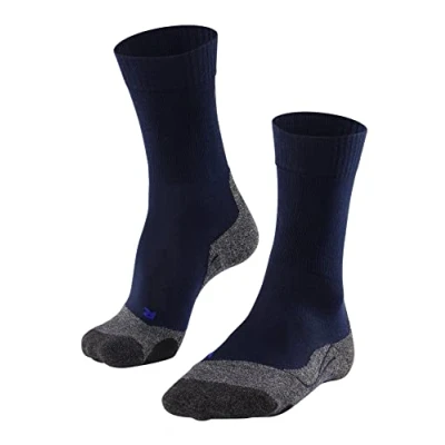 Image of FALKE Men&#039;s TK2 Cool Hiking Socks Medium Cushioning Anti Blister Cooling Effect Mid Calf Length Vegan Quick Drying Breathable Lyocell Functional Yarn 1 Pair