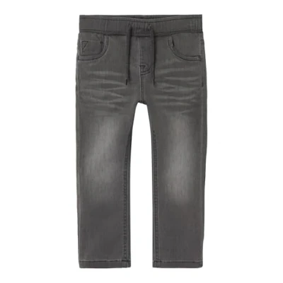 Image of Name it Nmmryan Slim fit jeans for kids, Size: 9 12m, Medium grey denim
