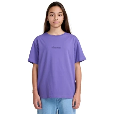 Image of Element Simple LOGO Unisex Print Tshirt for kids, Size: 8y, Veronica