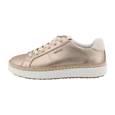 Image of TOM Tailor Trainers, Women&#039;s, Size: 7, Gold Pu