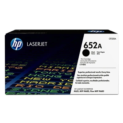 Image of HP 652A (CF320A) black toner (original HP)