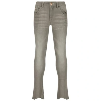 Image of Vingino AMIA Cropped Slim fit jeans for kids, Size: 12y, Light grey