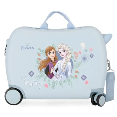 Image of Disney Frozen Own Your Destiny Suitcase, Blue, Maleta Infantil, Children&#039;s suitcase