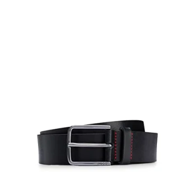 Image of HUGO Gerik Belt business, Men&#039;s, Size: 38, Black